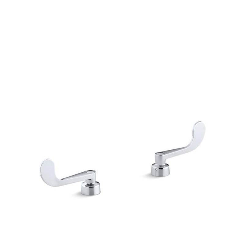 Kohler - Triton Wristblade lever handles for centerset base faucet - Polished Chrome