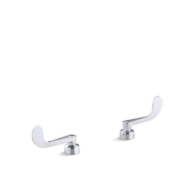 Kohler - Triton Wristblade lever handles for centerset base faucet - Polished Chrome
