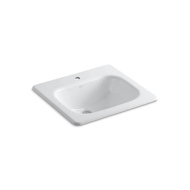 Kohler - Tahoe 21'' rectangular drop-in bathroom sink - White