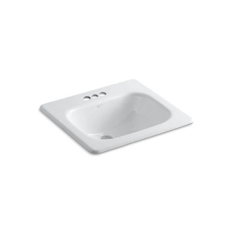 Kohler - Tahoe 21'' rectangular drop-in bathroom sink - White