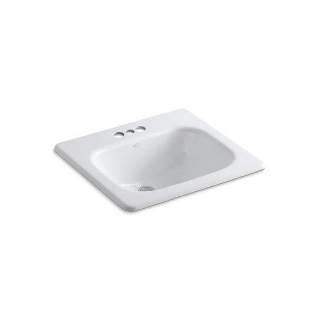 Kohler - Tahoe 21'' rectangular drop-in bathroom sink - White