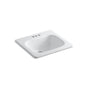 Kohler - Tahoe 21'' rectangular drop-in bathroom sink - White