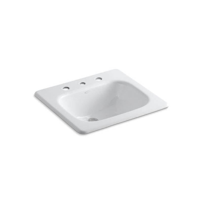 Kohler - Tahoe 21'' rectangular drop-in bathroom sink - White