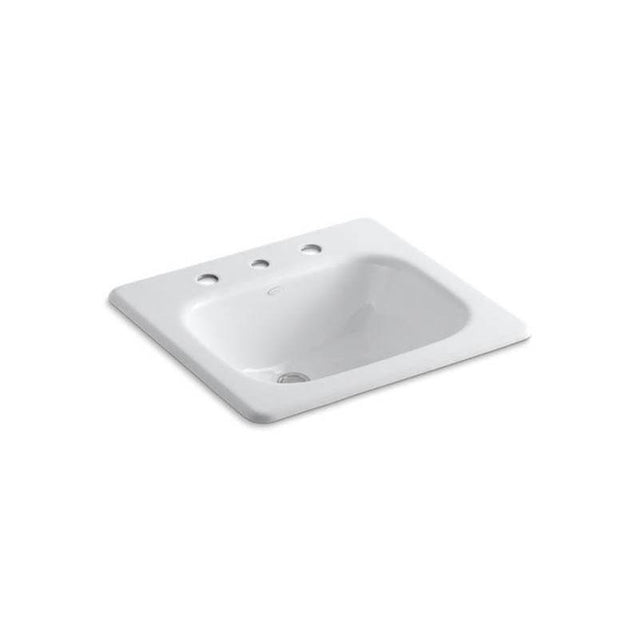 Kohler - Tahoe 21'' rectangular drop-in bathroom sink - White