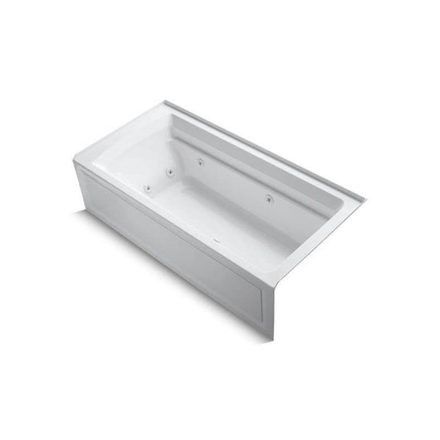 Kohler - Archer 72'' x 36'' alcove whirlpool bath, right drain - White