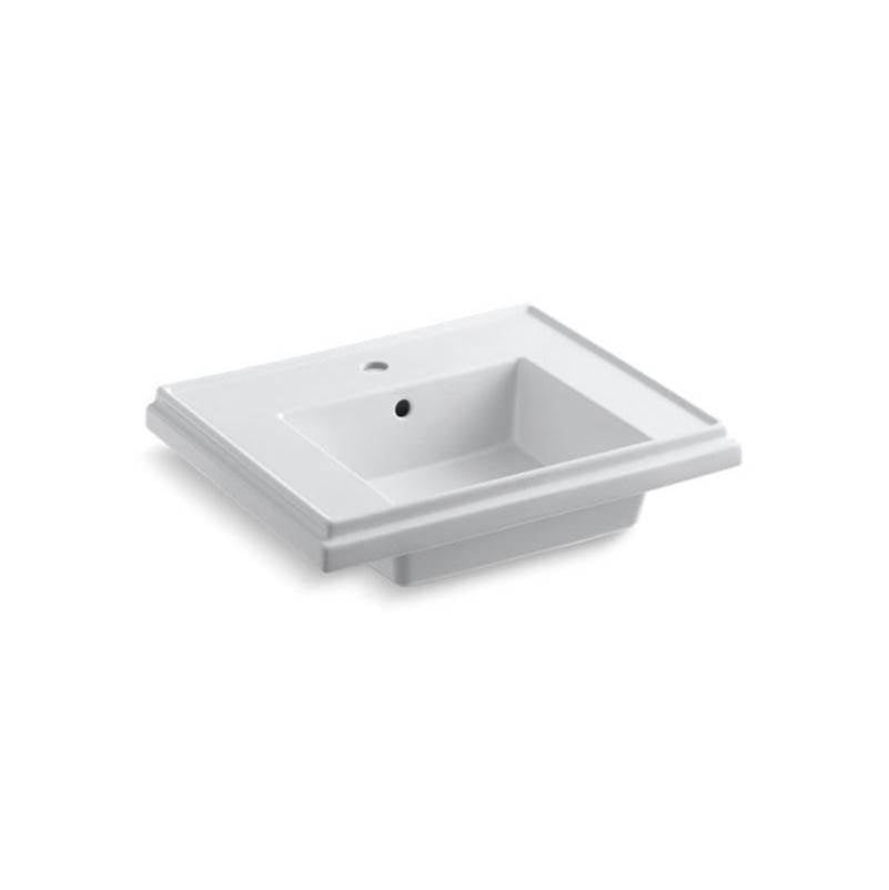 Kohler - Tresham 24'' square pedestal bathroom sink - White