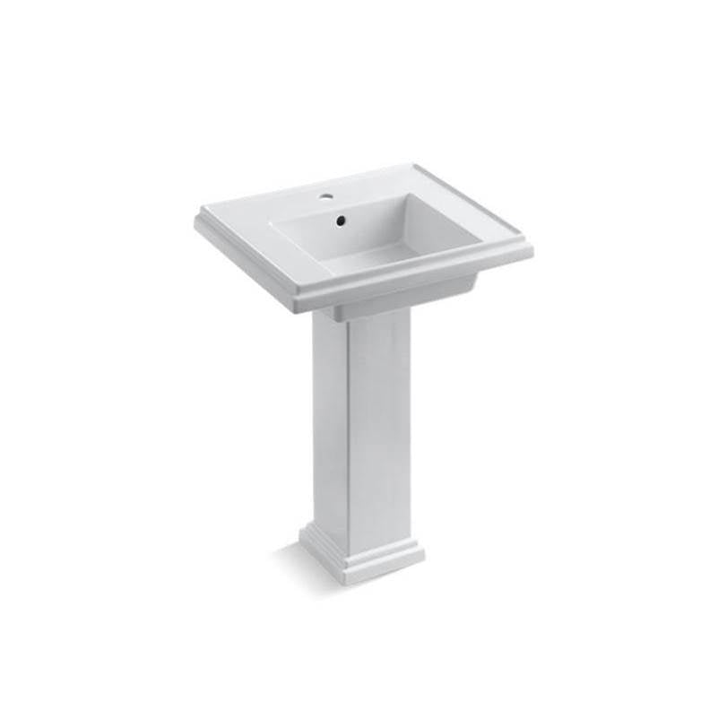 Kohler - Tresham 24'' square pedestal bathroom sink - White