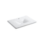 Kohler - Iron/Impressions 31'' Enameled cast iron vanity top with integrated rectangular sink - White