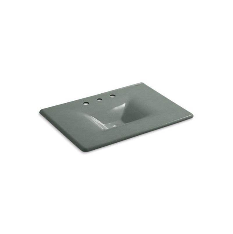 Kohler - Iron/Impressions 31'' Enameled cast iron vanity top with integrated rectangular sink - Basalt