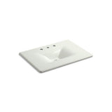 Kohler - Iron/Impressions 31'' Enameled cast iron vanity top with integrated rectangular sink - Dune