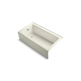Kohler - Bellwether 60'' x 32'' alcove bath, left drain - Biscuit