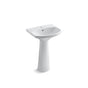 Kohler - Cimarron 22-3/4'' rectangular pedestal bathroom sink - White