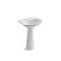 Kohler - Cimarron 22-3/4'' rectangular pedestal bathroom sink - White