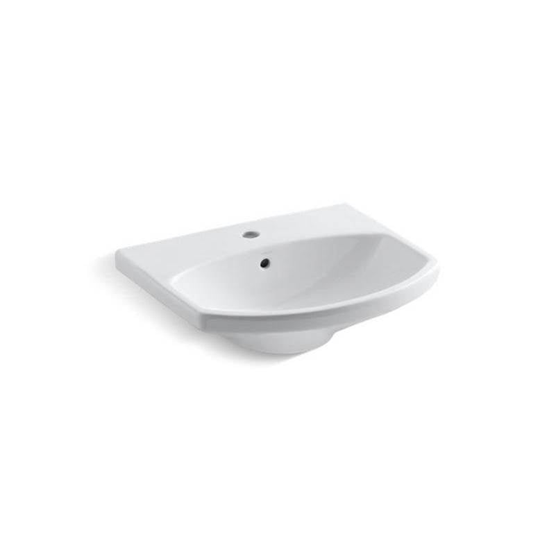 Kohler - Cimarron 22-3/4'' rectangular pedestal bathroom sink - White