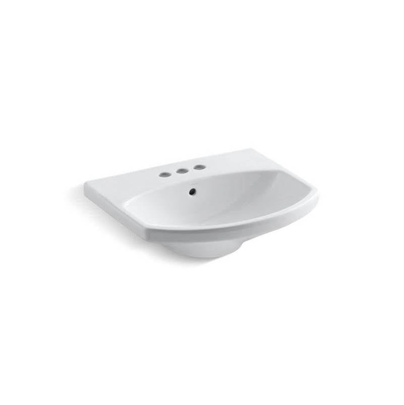 Kohler - Cimarron 22-3/4'' rectangular pedestal bathroom sink - White