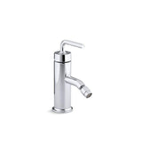 Kohler - Purist Horizontal swivel spray aerator bidet faucet with straight lever handle - Polished Chrome