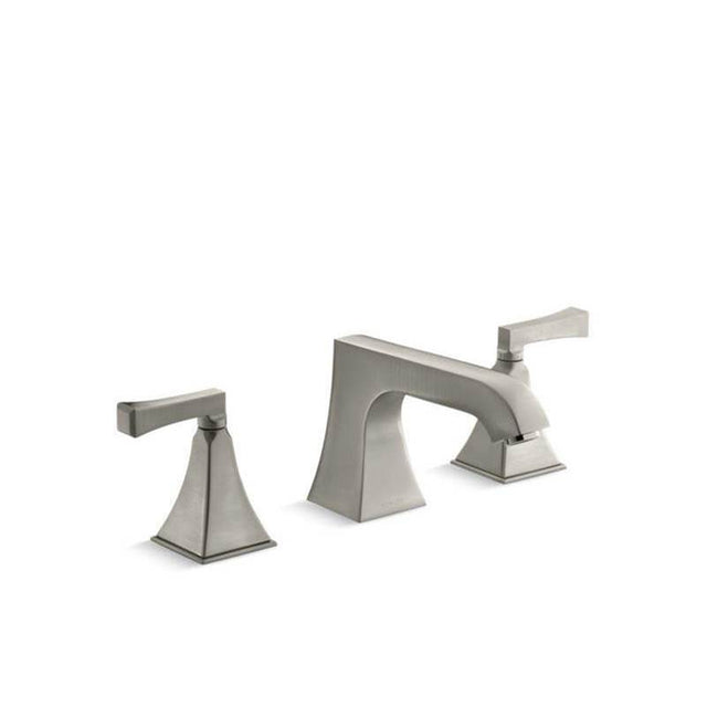Kohler - Memoirs Stately Deck-mount bath faucet trim - Vibrant Brushed Nickel