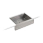 Kohler - VaultE 29-1/2'' undermount single-bowl farmhouse kitchen sink - Stainless Steel