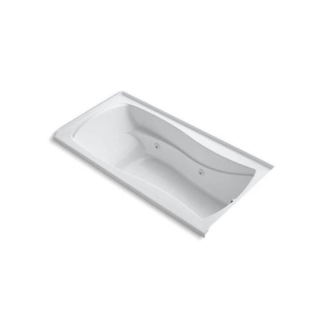 Kohler - Mariposa 72'' x 36'' alcove heated whirlpool bath, right drain - White