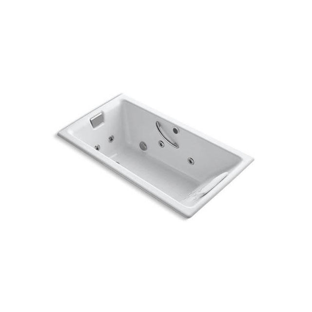 Kohler - Tea-for-Two 66'' x 36'' drop-in whirlpool bath - White