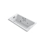 Kohler - Tea-for-Two 66'' x 36'' drop-in whirlpool bath - White