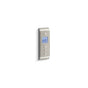 Kohler - DTV Prompt digital shower interface, portrait setting - Satin Nickel With Polished Nickel