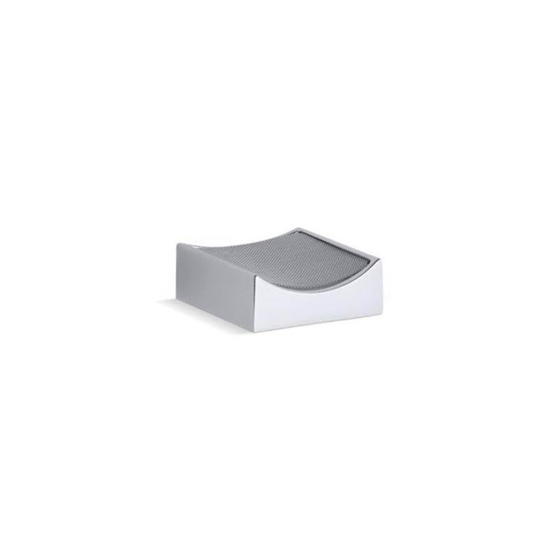 Kohler - Optional drip tray with removable screen - Polished Chrome