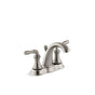 Kohler - Devonshire Centerset bathroom sink faucet, 1.2 gpm - Vibrant Brushed Nickel