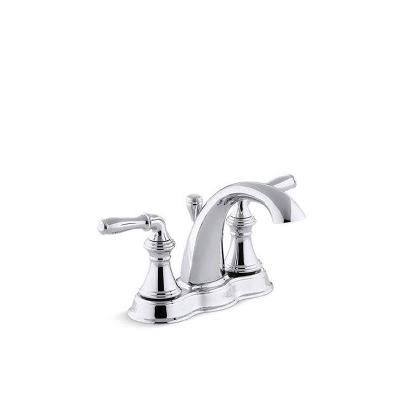 Kohler - Devonshire Centerset bathroom sink faucet, 1.2 gpm - Polished Chrome
