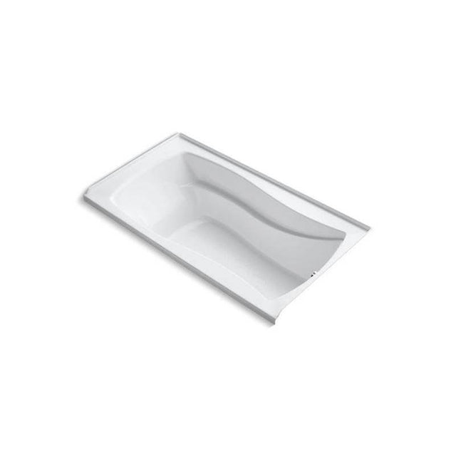 Kohler - Mariposa 66'' x 36'' alcove bath with alcove and right-hand drain - White