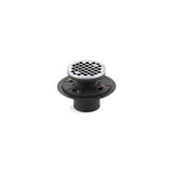Kohler - Clearflo Round design tile-in shower drain - Polished Chrome
