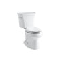 Kohler - Wellworth Two-piece elongated toilet, 1.6 gpf - White