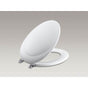 Kohler - Revival(R) elongated toilet seat with Polished Chrome hinges - White