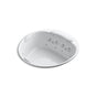 Kohler - RiverBath 66'' drop-in heated whirlpool bath with chromatherapy - White