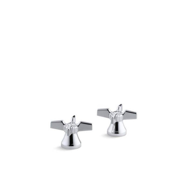 Kohler - Triton Cross handles for centerset base faucet - Polished Chrome