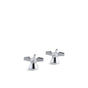 Kohler - Triton Cross handles for centerset base faucet - Polished Chrome