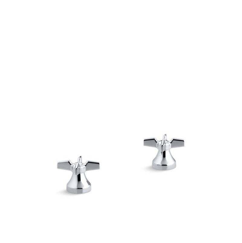 Kohler - Triton Cross handles for widespread base faucet - Polished Chrome