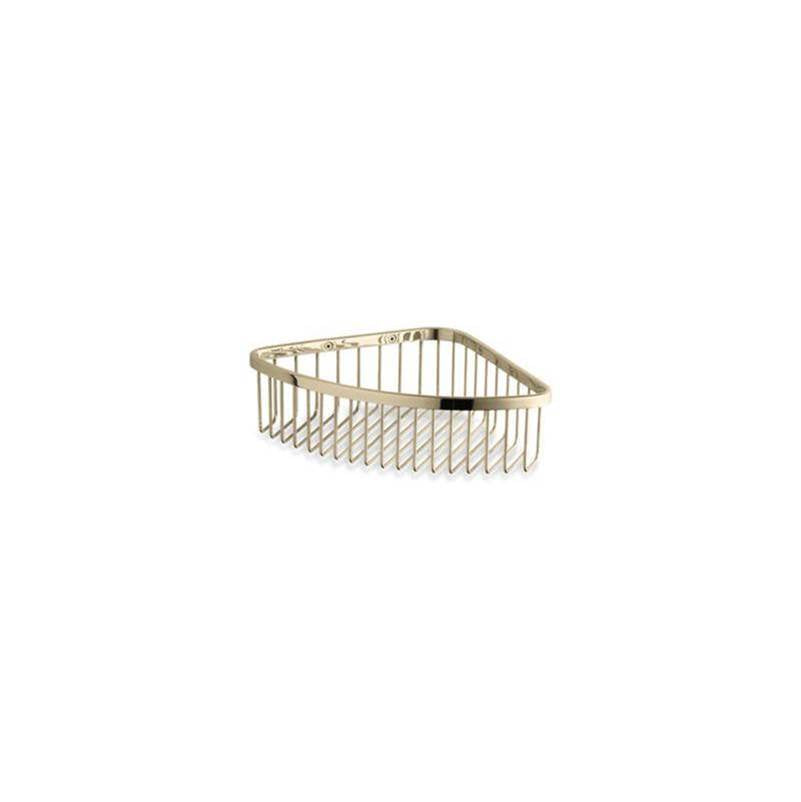 Kohler - Large shower basket - Vibrant French Gold