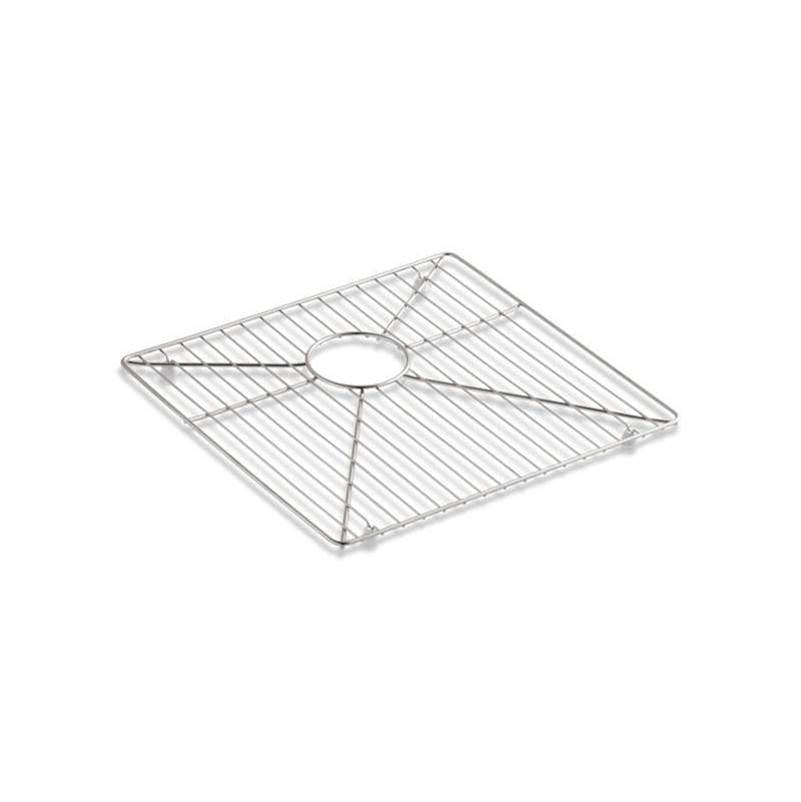 Kohler - VaultE Strive Stainless steel sink rack for left bowl, 16-15/16'' x 15-15/16'' - Stainless Steel