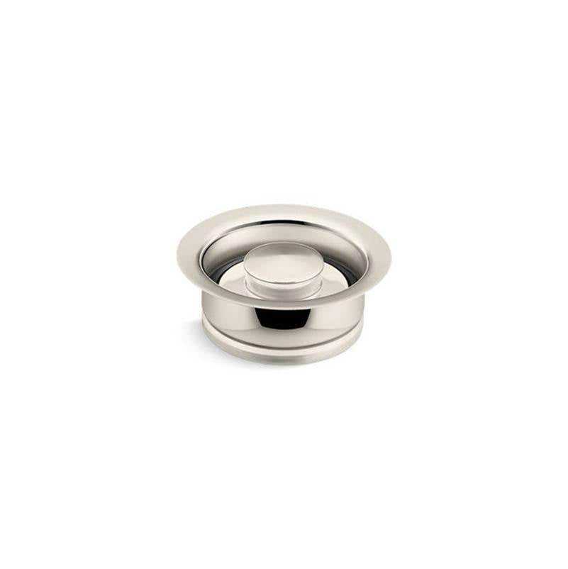 Kohler - Disposal flange with stopper - Vibrant Polished Nickel