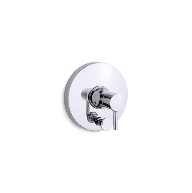 Kohler - Toobi Rite-Temp valve trim with push-button diverter - Polished Chrome