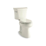 Kohler - Highline Two-piece elongated toilet, 1.28 gpf - Biscuit