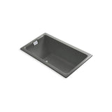 Kohler - Tea-for-Two 66'' x 36'' drop-in/undermount bath - Thunder Grey