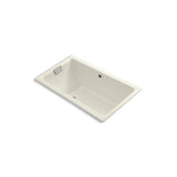 Kohler - Tea-for-Two 66'' x 36'' drop-in Heated BubbleMassageE air bath - Biscuit