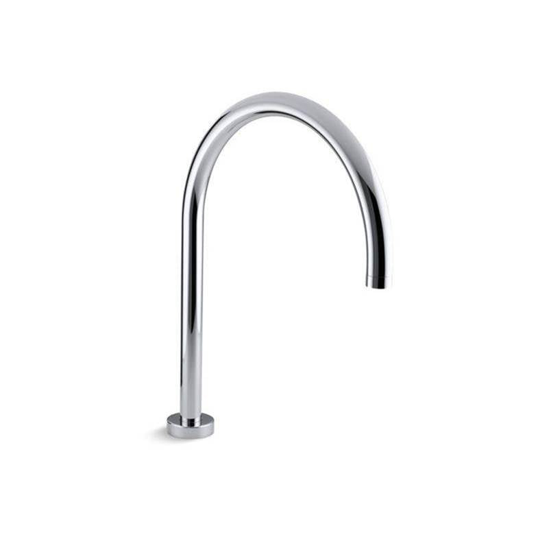 Kohler - Laminar deck-mount non-diverter bath spout - Polished Chrome