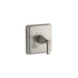 Kohler - Pinstripe Pure Rite-Temp valve trim with lever handle - Vibrant Brushed Nickel