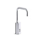 Kohler - Gooseneck Touchless single-hole lavatory faucet with InsightE sensor technology and temperature mixer, AC-powered, 0.5 gpm - Polished Chrome