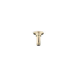 Kohler - 3'' ceiling-mount single-function rainhead arm and flange - Vibrant French Gold