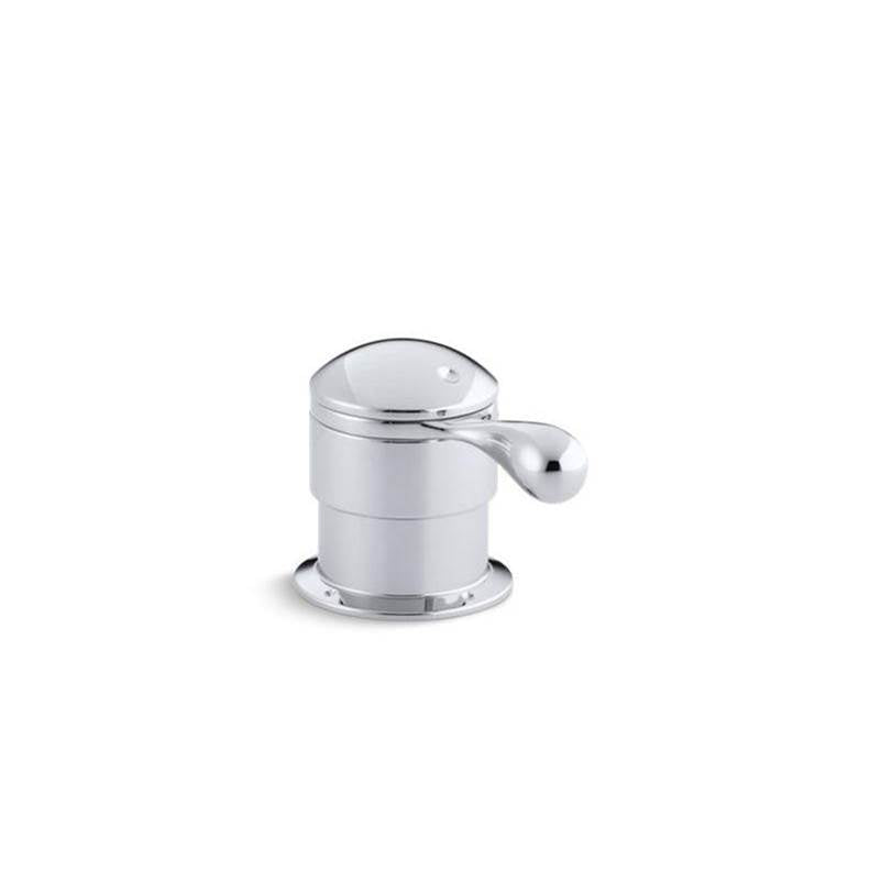 Kohler - Deck-mount trim for transfer valve/vacuum breaker with lever handle, valve not included - Polished Chrome