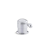 Kohler - Deck-mount trim for transfer valve/vacuum breaker with lever handle, valve not included - Polished Chrome